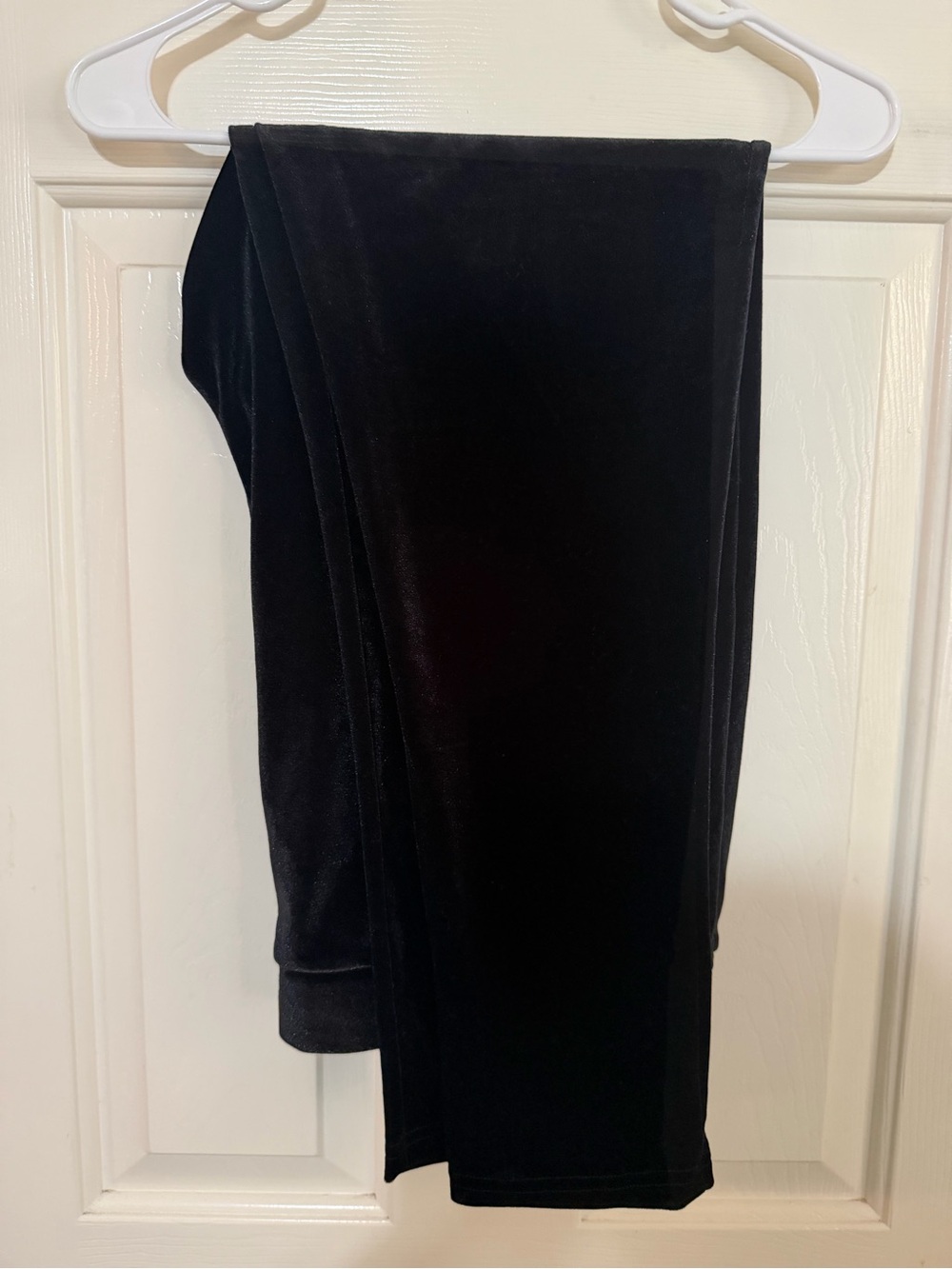 SHEIN Black Velvet Leggings 4XL